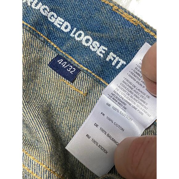 New Harbor Bay Blue Carpenter Jeans Mens Size 44 x 32 Rugged Loose fit Leg NWT - Picture 10 of 10